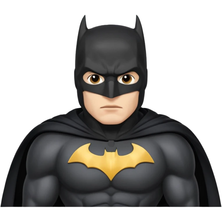 Mad batman emoji