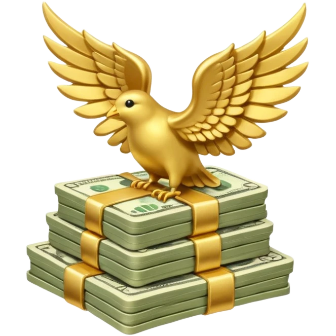 money with wings emoji