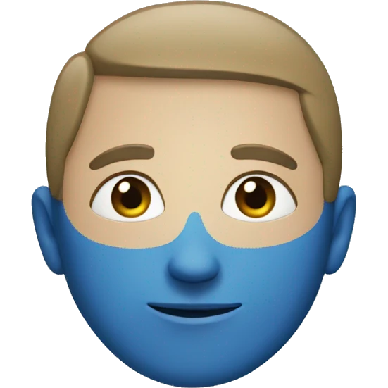 blue circle  emoji
