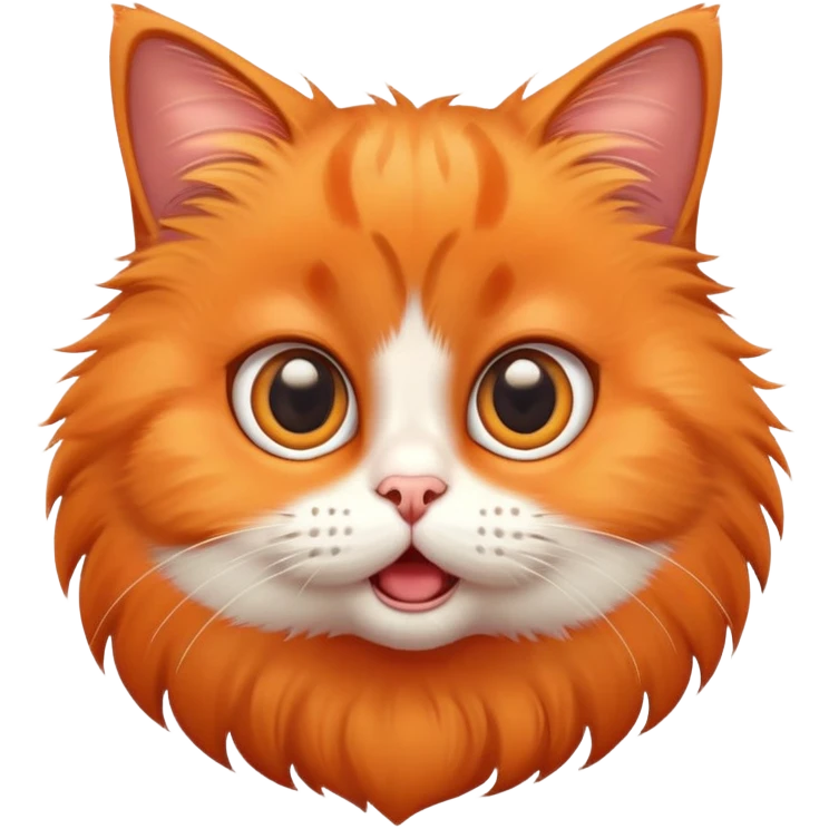 surprised cat with big round eyes emoji