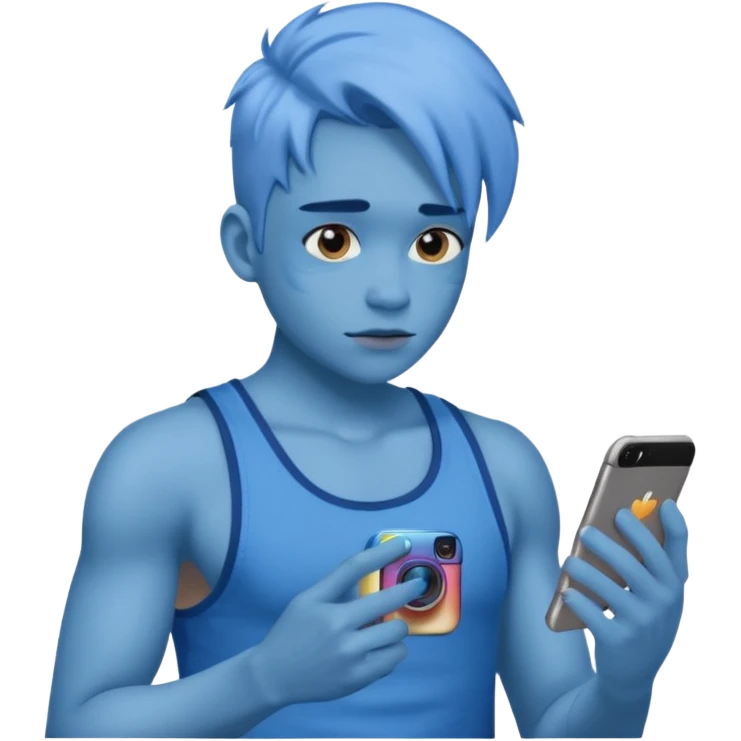 Blue tik instagram emoji