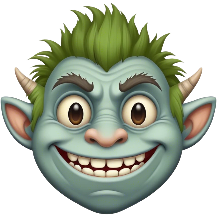 Troll face emoji