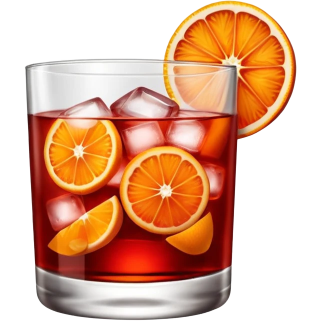 Negroni Italian drink  emoji