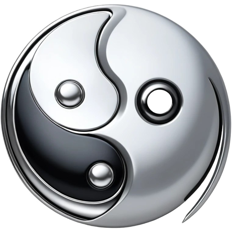 sorayama Yin and yang emoji