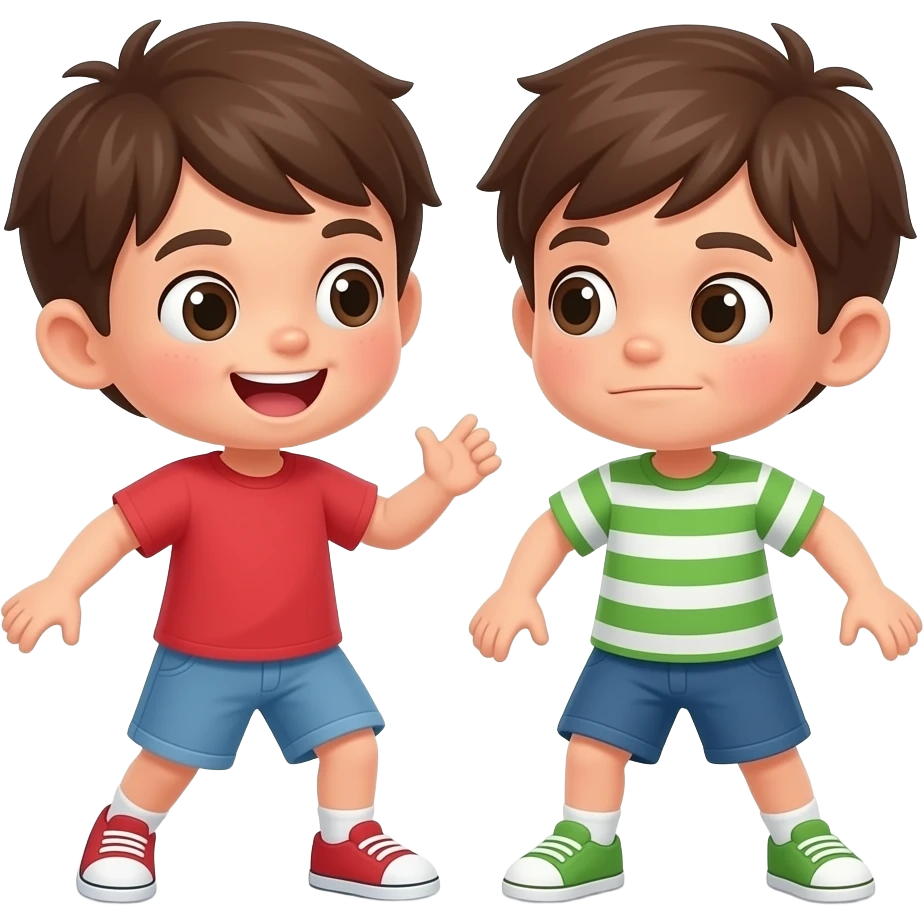 kids playing too rough emoji