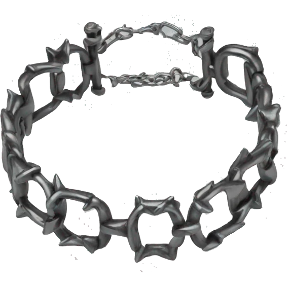 metal prong bracelet emoji