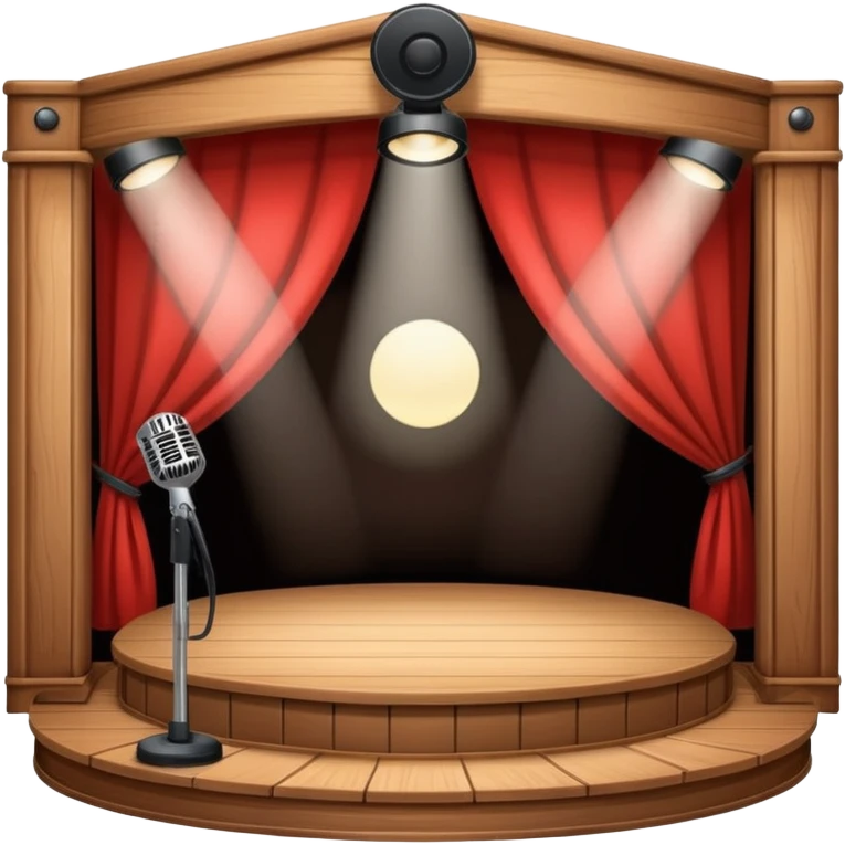 music stage emoji