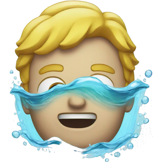 drowning emoji
