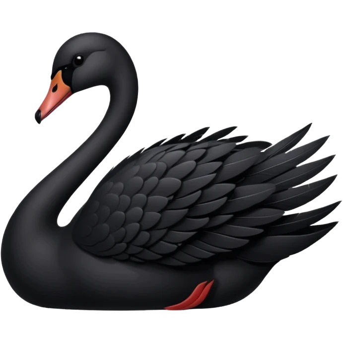 Cisne negro emoji