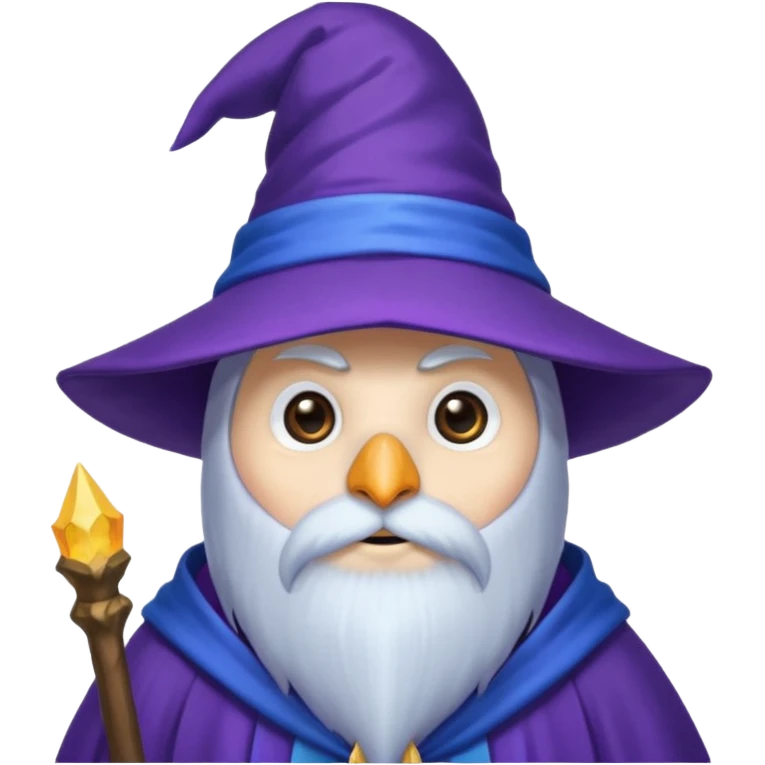 Penguin Wizard emoji