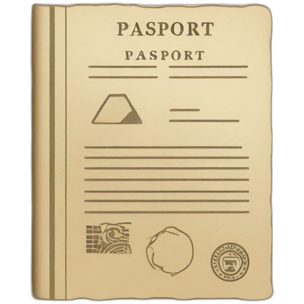passport document emoji