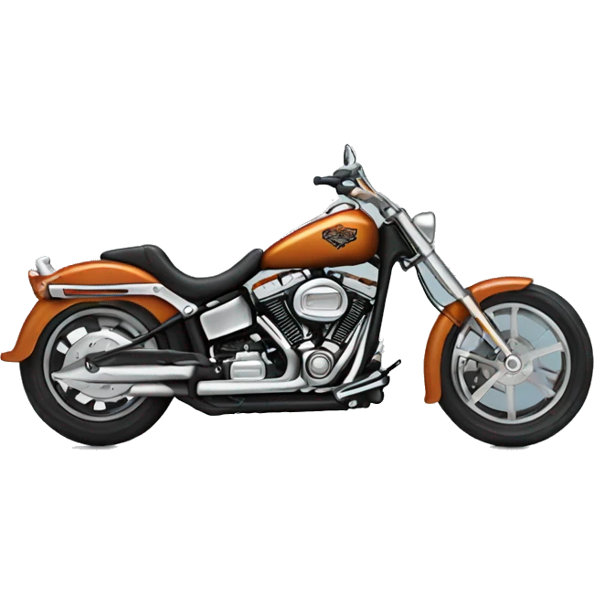 a harley davidson chopper emoji