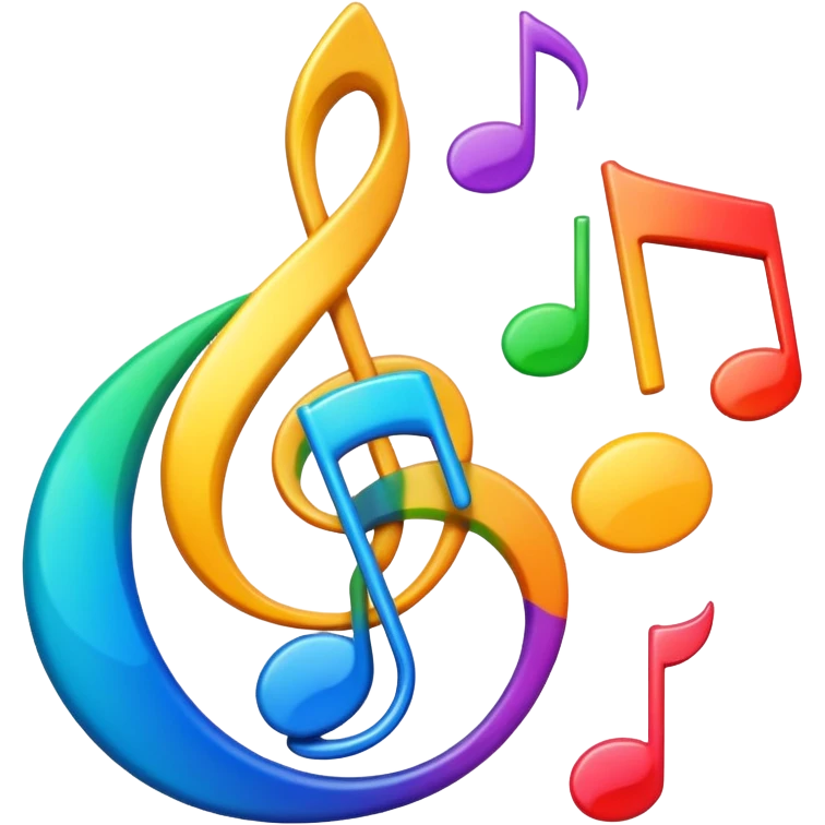 Music not with a black aura around it emoji