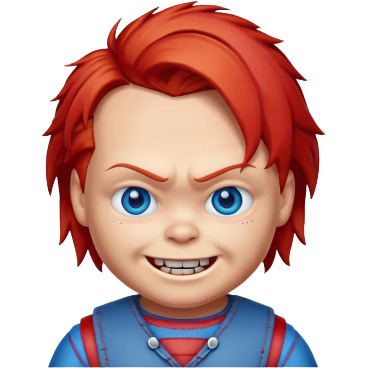 Un emojin de chuky emoji