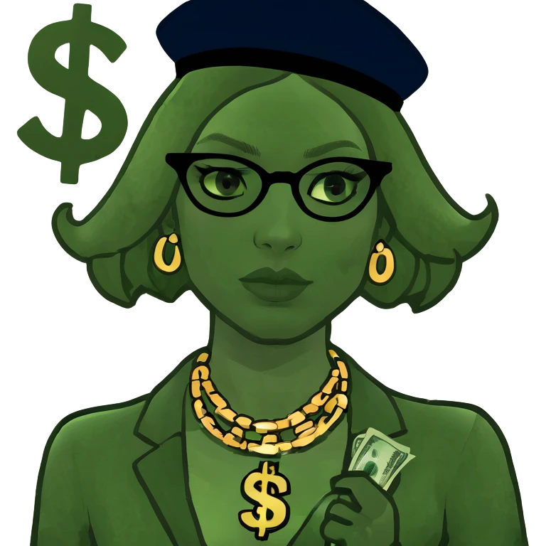 Money girl  emoji