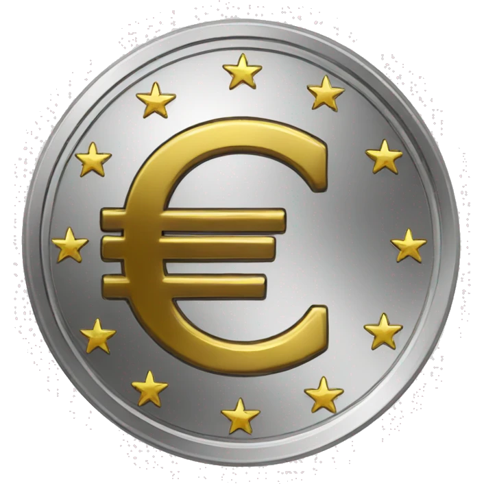 euro coin emoji