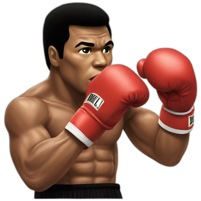 Muhammad ali boxing  emoji
