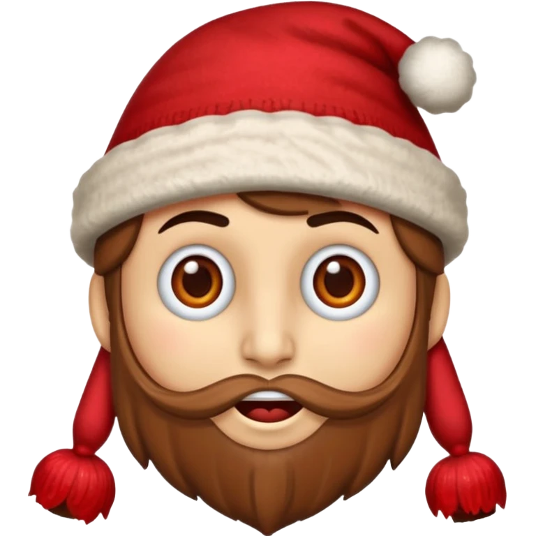 Crea un emoji de un tió de Nadal emoji