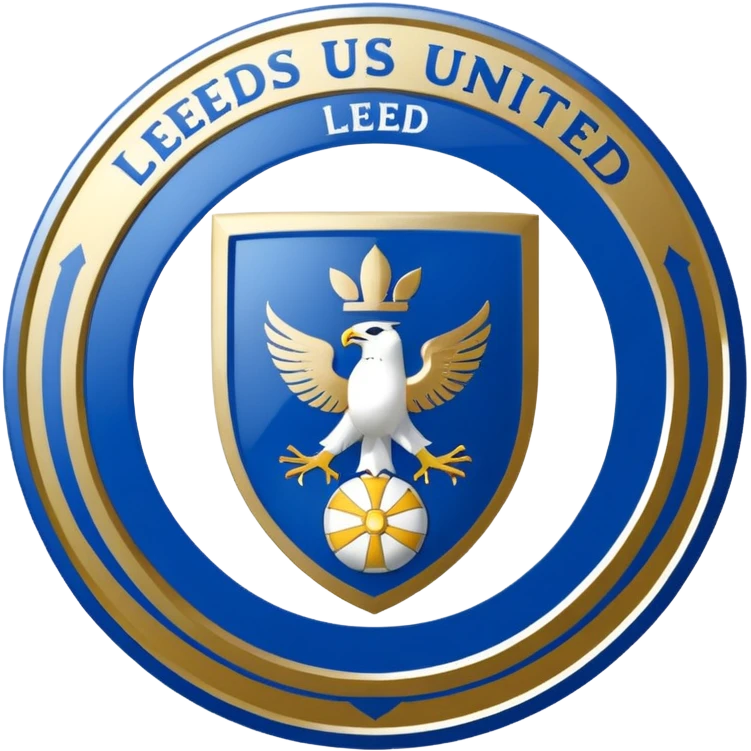 Leeds united badge  emoji