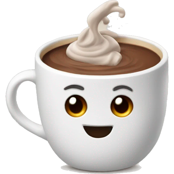 hot chocolate  emoji