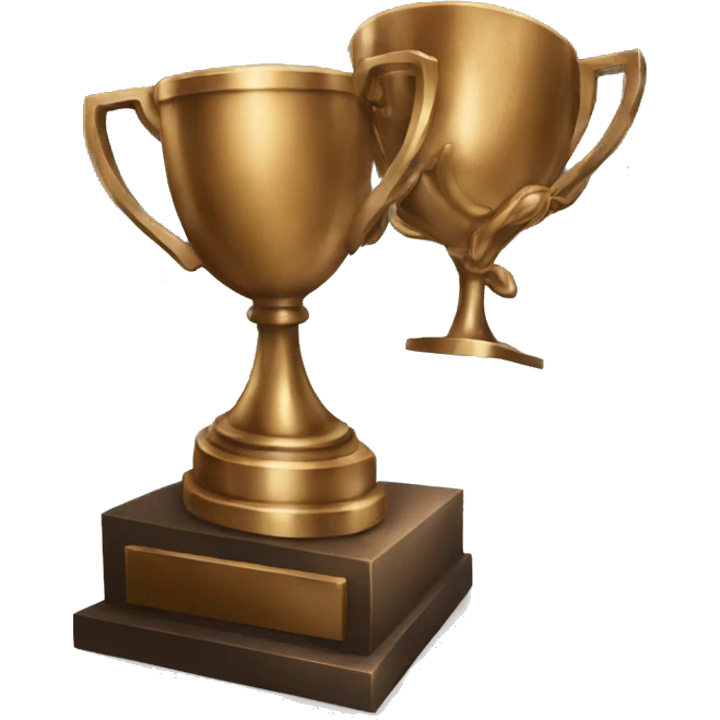 bronze trophy emoji