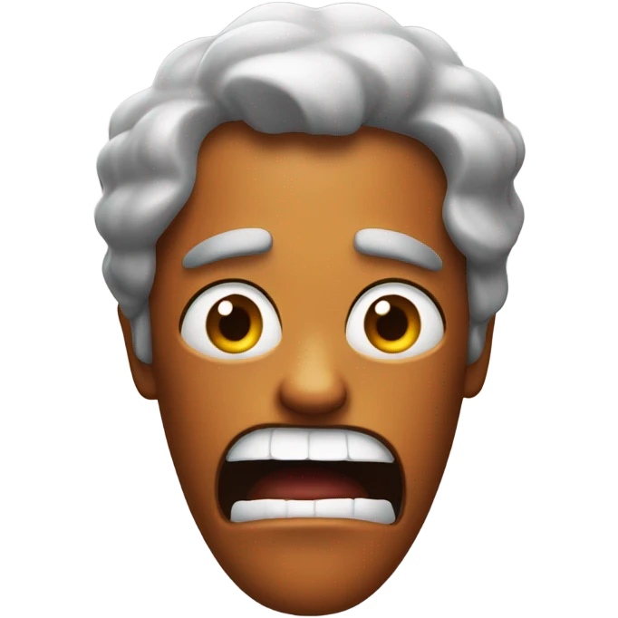Spicy with shocking face and a film  emoji