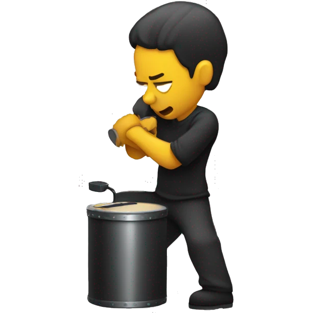 Grinding Music  emoji