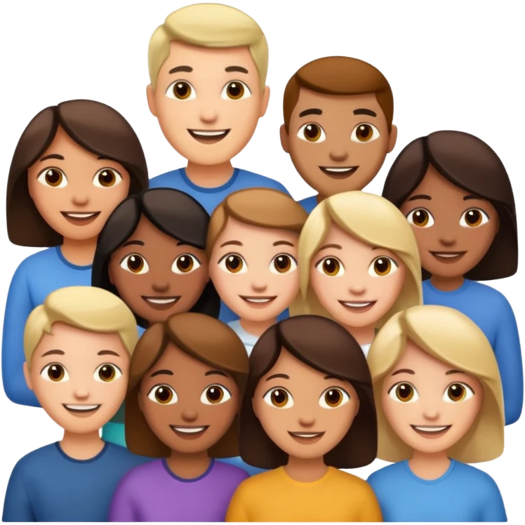 multicultural people emoji