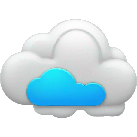 cloud storage emoji