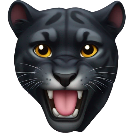 panther heart  emoji