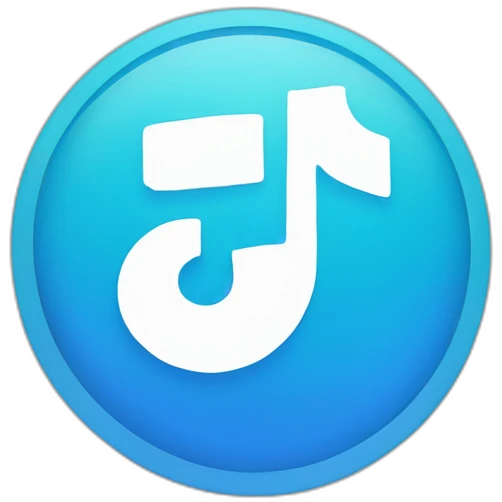 Tiktok blue verified symbol emoji
