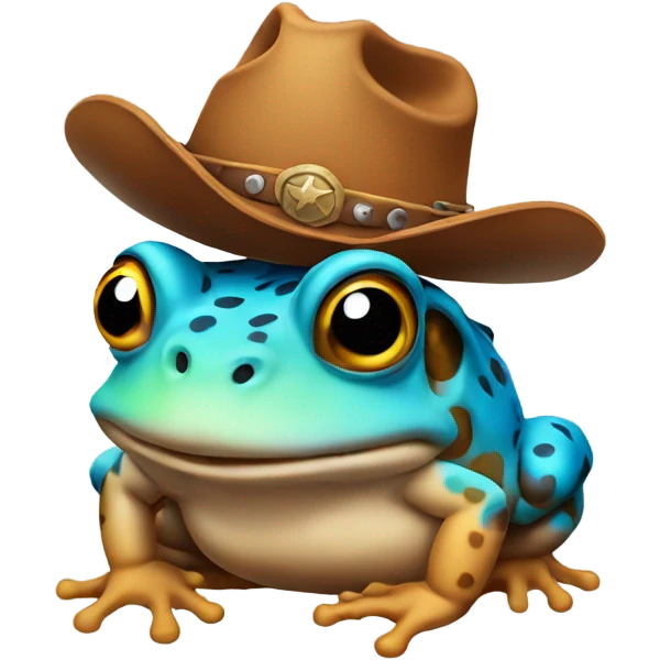 toad with a cowboy hat emoji