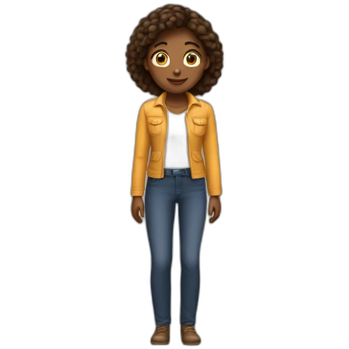fille qui travail emoji