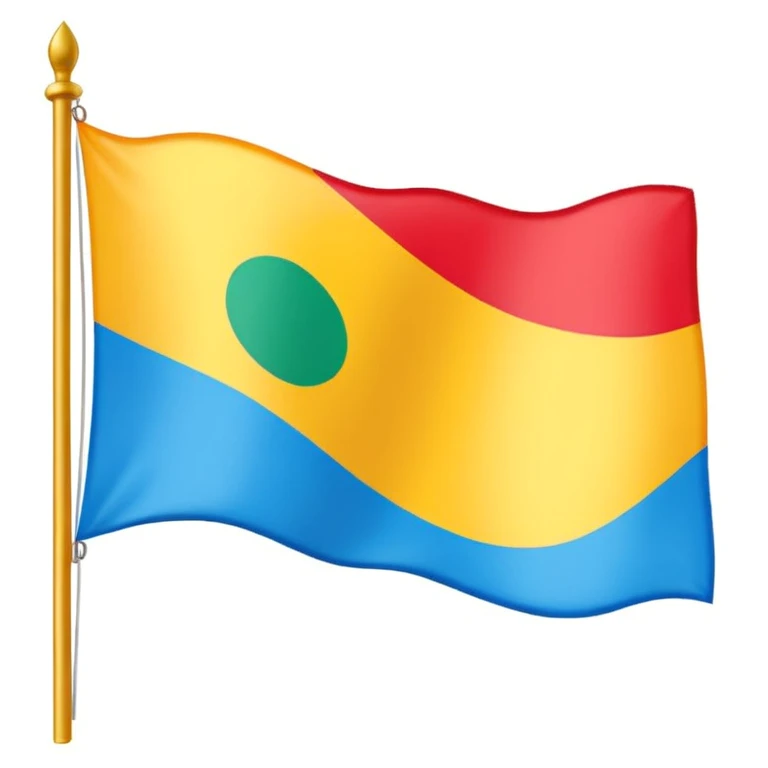 
Drapeau gitan emoji