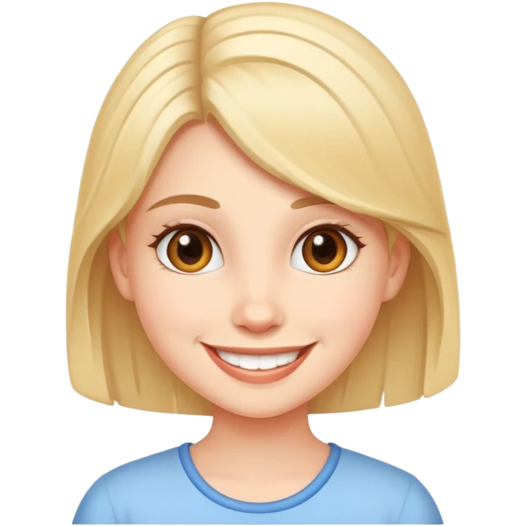 Girly girl emoji