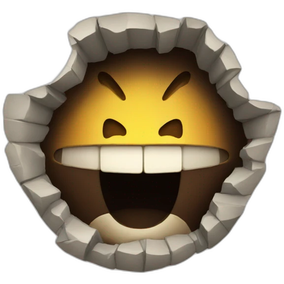 Gaping hole emoji