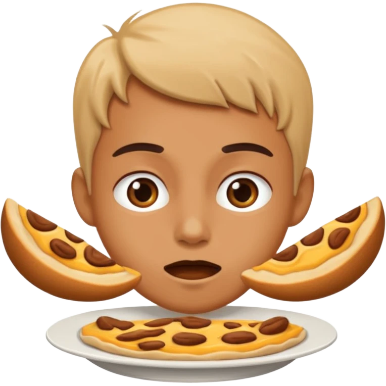 Chat affamé  emoji