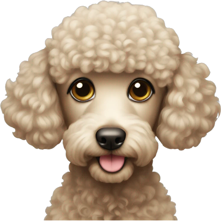 Poodle emoji