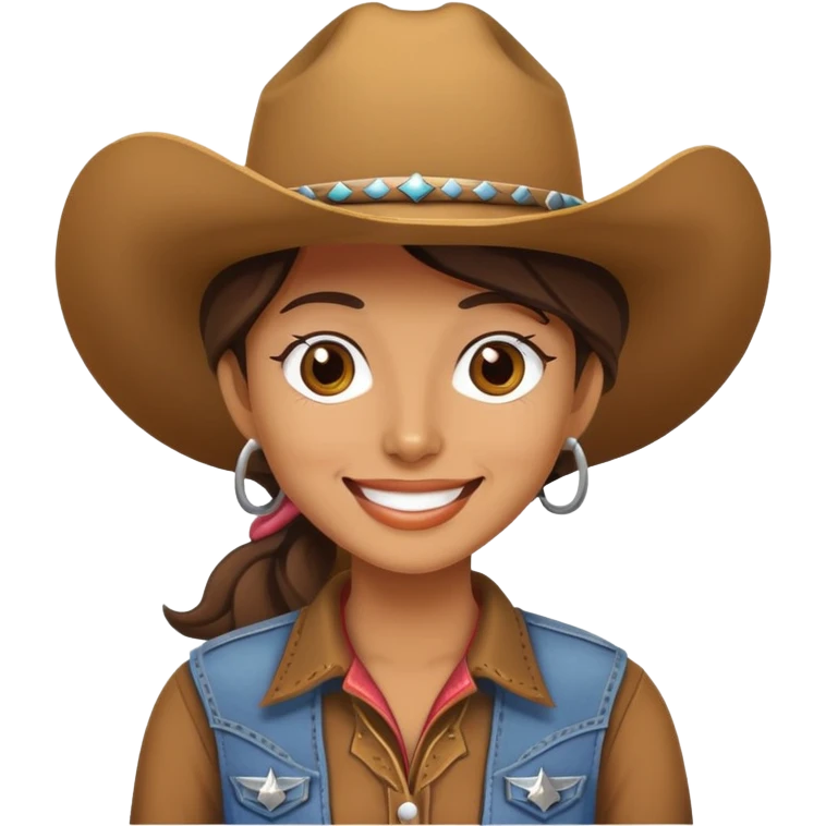 Cowgirl emoji