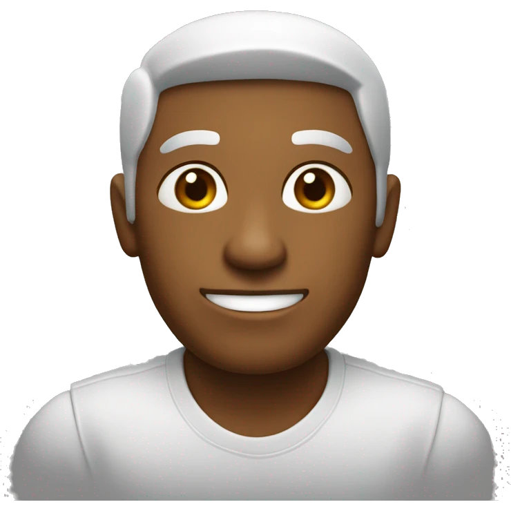Um emoji com uma panela na cabeça emoji