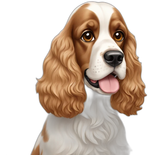 Dog-english-cocker-spaniel-full-height emoji