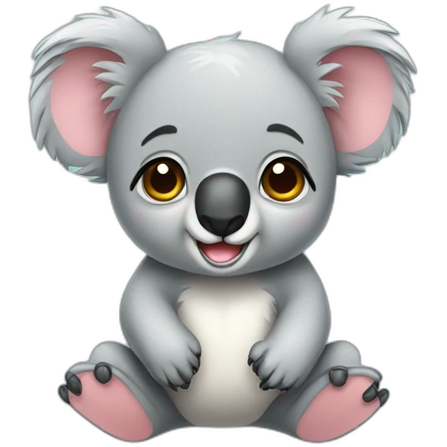cute koala emoji