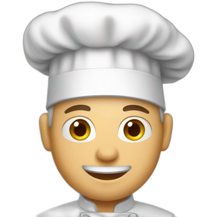  White Chef  emoji