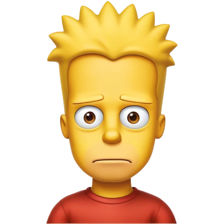 Bart Simpsons emoji