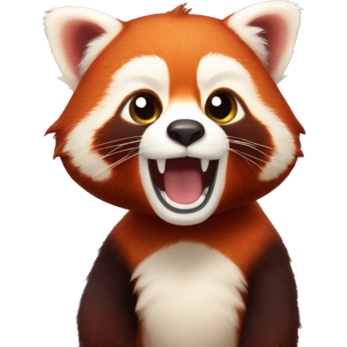 Red panda emoji