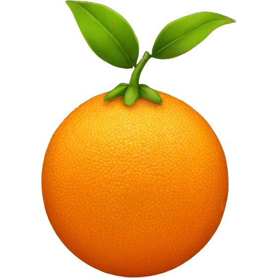 orange emoji