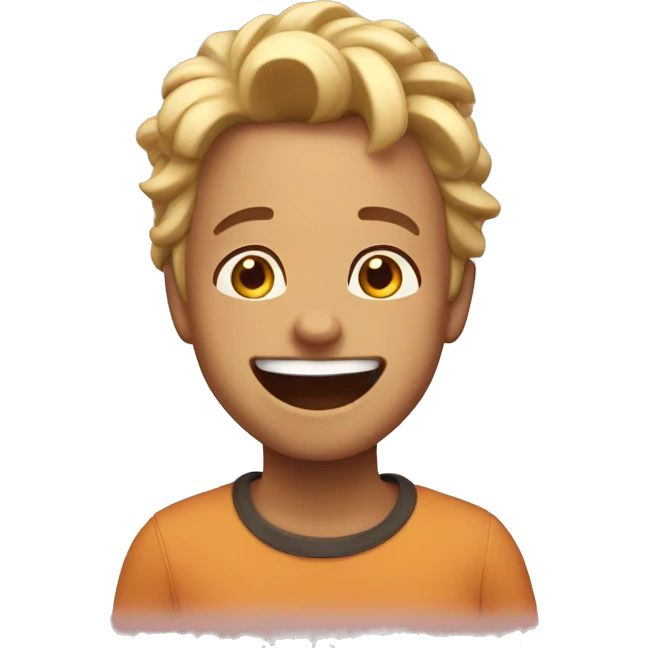Wholesome overjoyed emoji