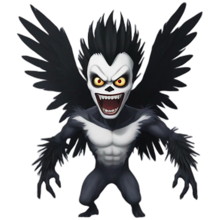 ryuk flying emoji