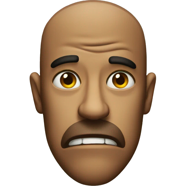 disgusted face for someone  emoji