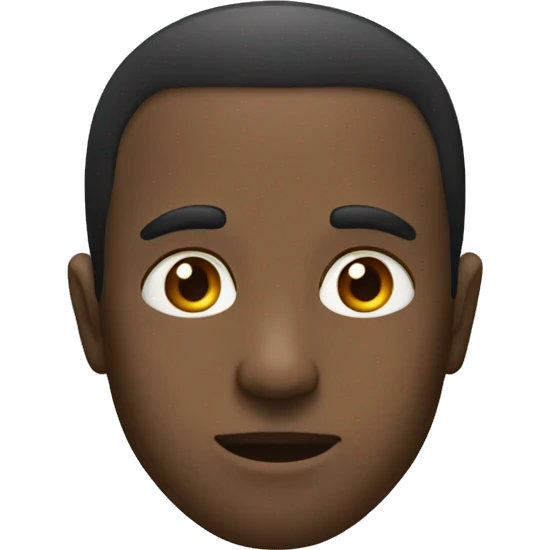 visage de profil emoji